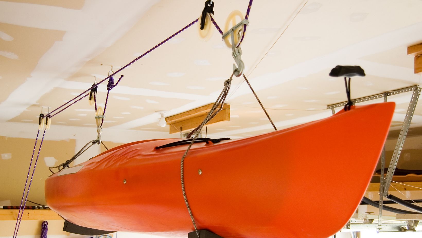 kayak hooks for garage