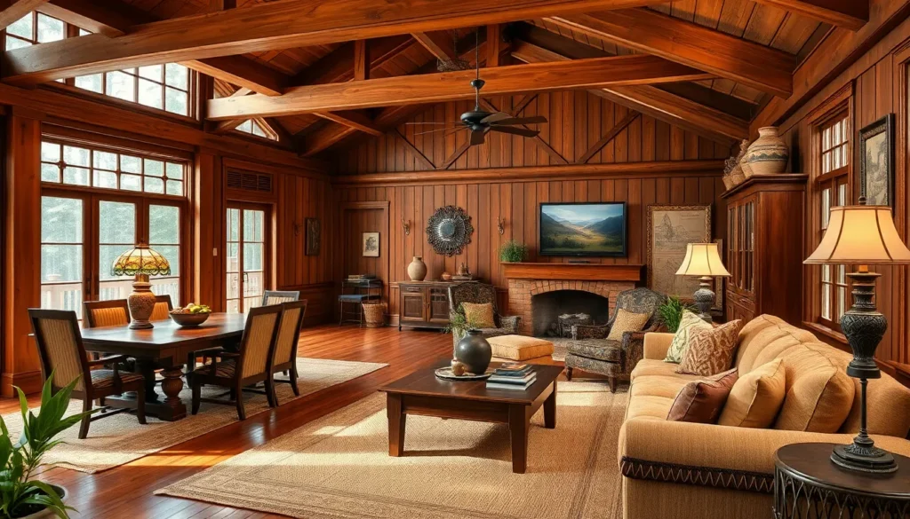 craftsman style home interior