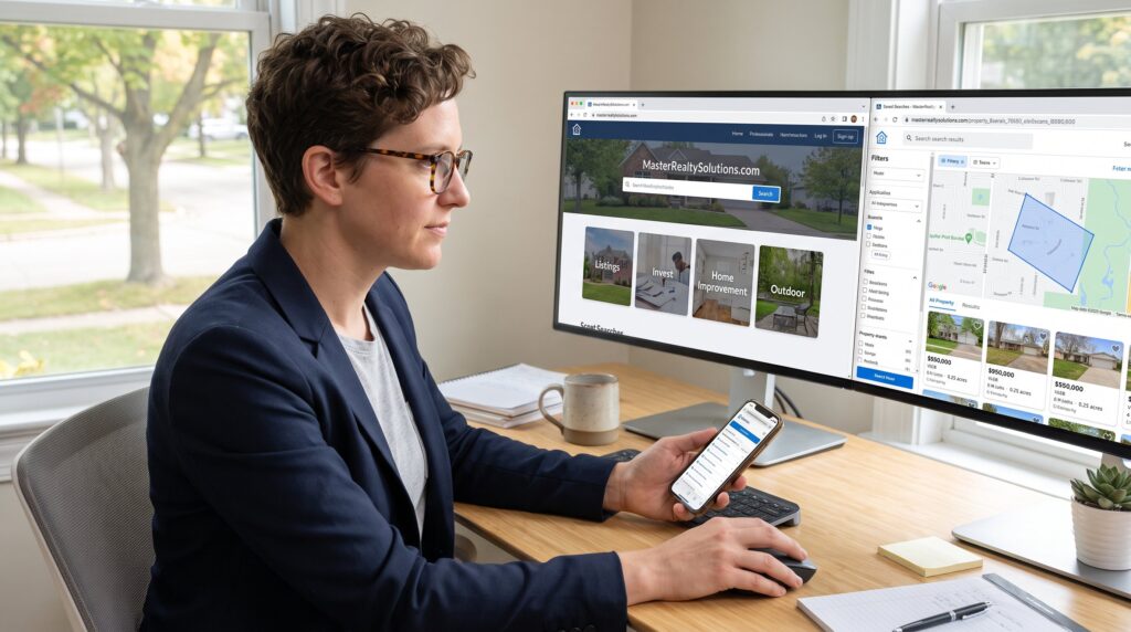How to Navigate MasterRealtySolutions.com